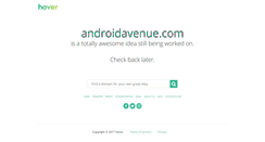 Desktop Screenshot of androidavenue.com