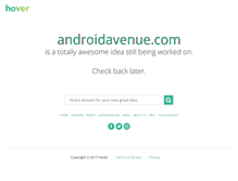 Tablet Screenshot of androidavenue.com
